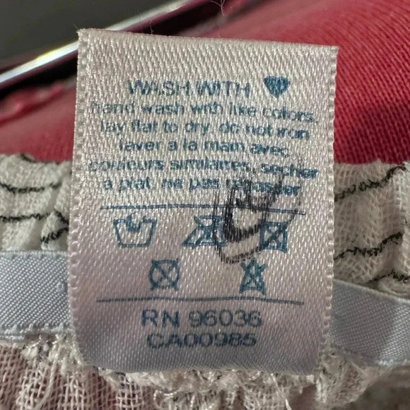 Eberjey 100% Cotton Leaf Print Pajama Pants size S - Picture 8 of 8